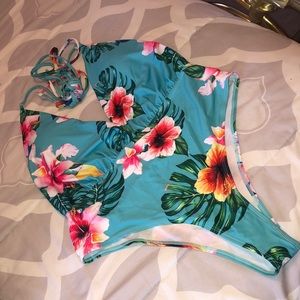 One piece bathing suit